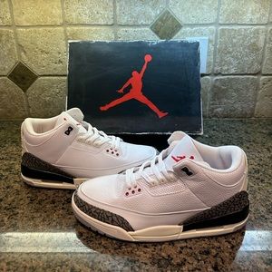 Jordan 3 White Cement Reimagined Size 12